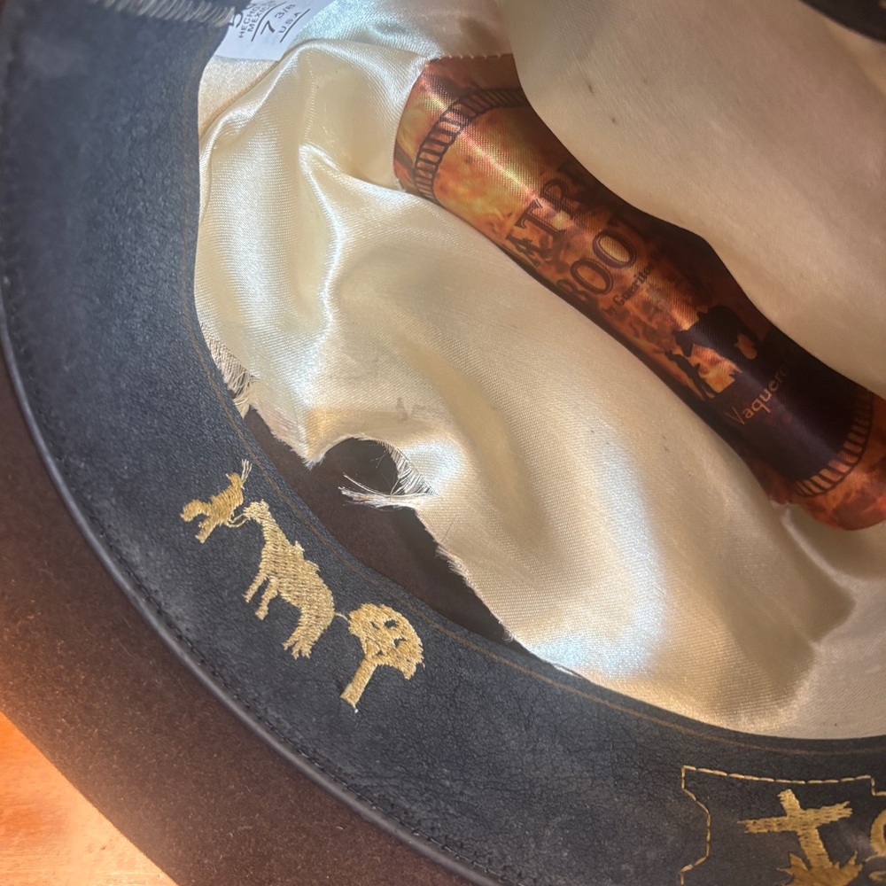 Cuatrero Western Hat - Picture 7 of 12